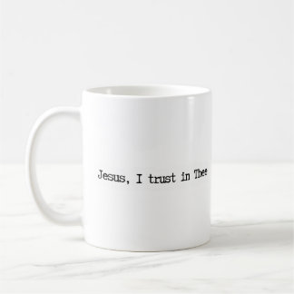 Jesus I Trust In You Minimalist Mug