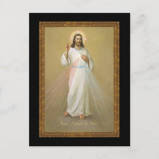 Jesus I Trust In You Postcard
