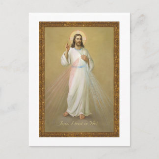 Jesus I Trust In You Postcard