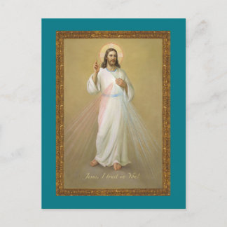 Jesus I Trust In You Postcard