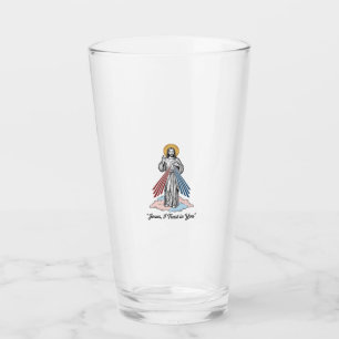 Jesus I Trust in You Vintage Engraving Shirt Desig Glass