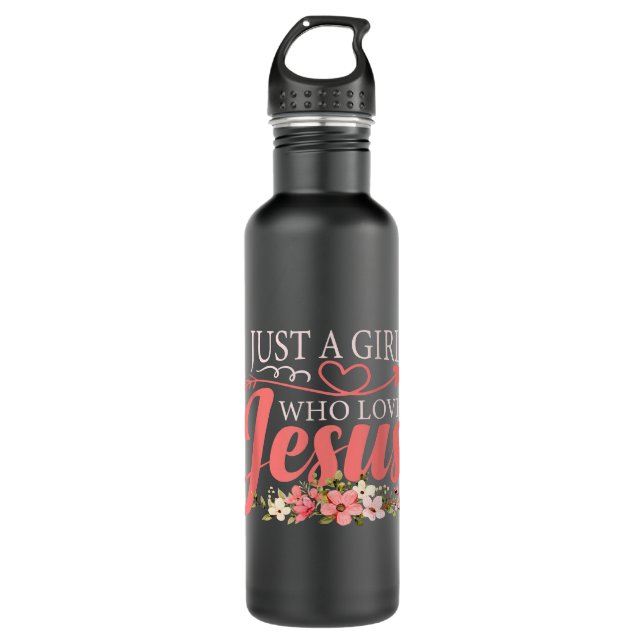 Jesus ill be Back christian 710 Ml Water Bottle (Front)