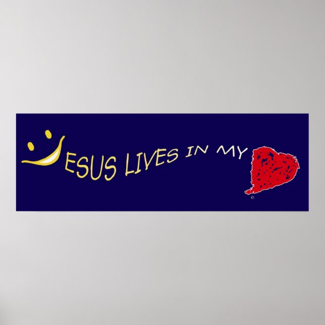 Jesus in my heart Poster Collection (Front)