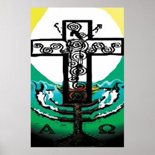 Jesus in the Eucharist Poster