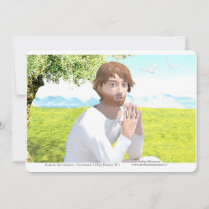 Jesus in the Garden ( Getsemani ) Invitation