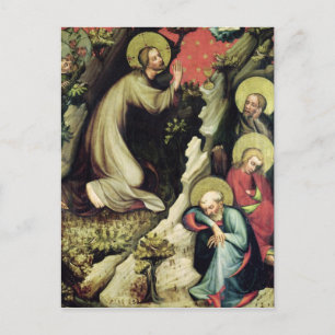 Jesus in the Garden of Gethsemane Postcard