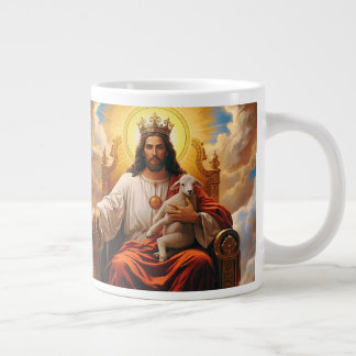 Jesus In The Kingdom of Heaven Large Coffee Mug