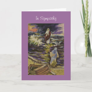 Jesus in the midst of our storms card