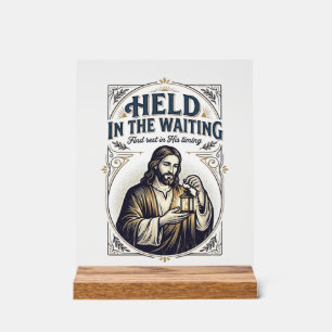 Jesus Infertility Trying To Conceive Encouragement Acrylic Sign