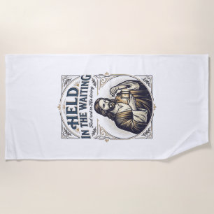 Jesus Infertility Trying To Conceive Encouragement Beach Towel