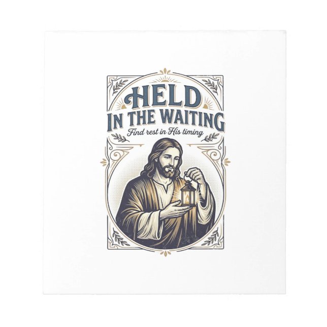 Jesus Infertility Trying To Conceive Encouragement Notepad (Front)