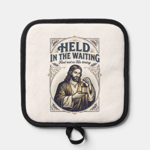 Jesus Infertility Trying To Conceive Encouragement Pot Holder