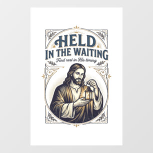 Jesus Infertility Trying To Conceive Encouragement Window Cling
