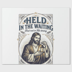 Jesus Infertility Trying To Conceive Encouragement Wrapping Paper