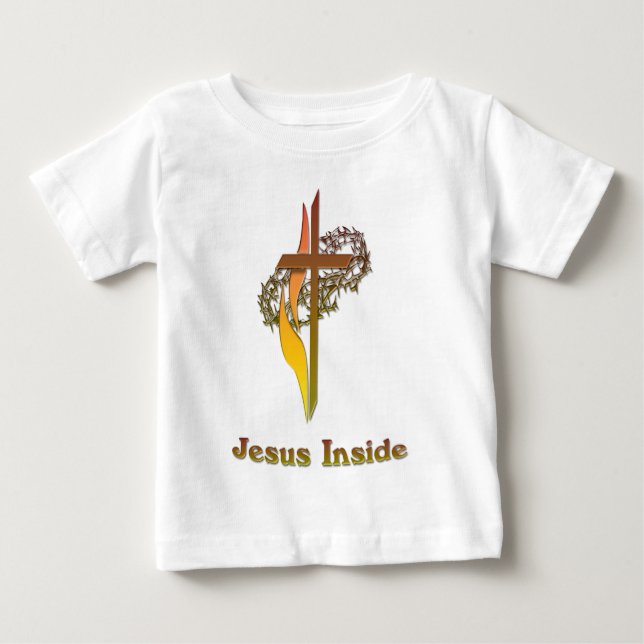 Jesus Inside Baby T-Shirt (Front)