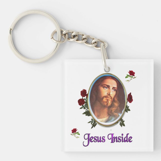 Jesus inside key ring (Front)