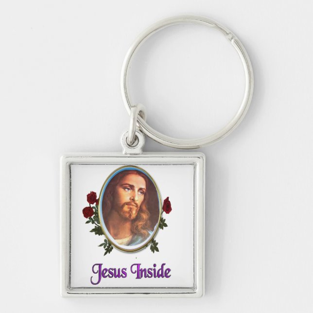 Jesus inside key ring (Front)