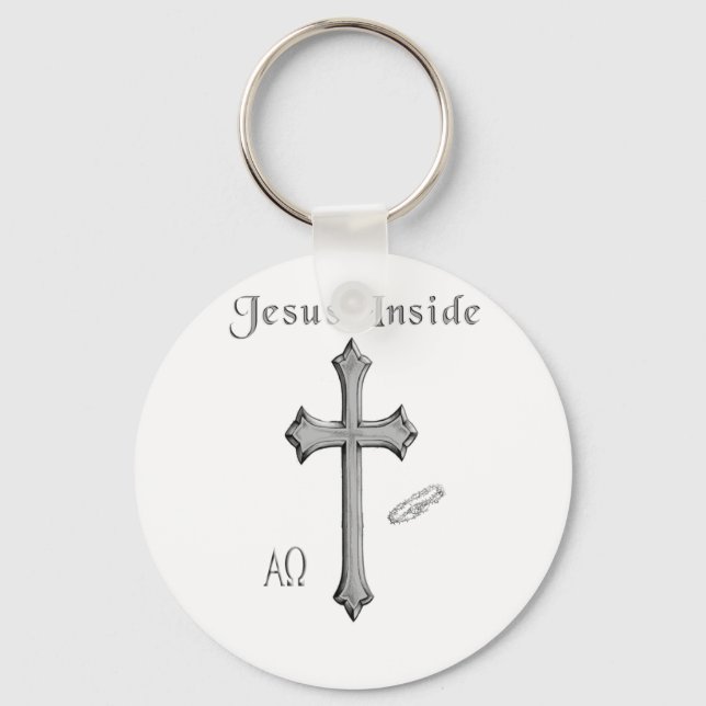 Jesus Inside Key Ring (Front)