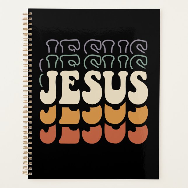Jesus - Inspirational Christian Design Planner (Front)