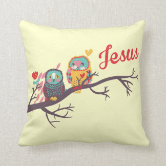 Jesus inspired accent pillow