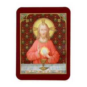 Jesus Instituting Holy Communion (SAU 045) Magnet