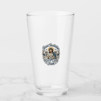 Jesus Invitation RSVP Card Faith Jesus Invitation  Glass