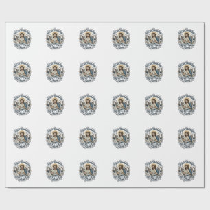 Jesus Invitation RSVP Card Faith Jesus Invitation  Wrapping Paper