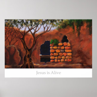 Jesus is Alive Poster