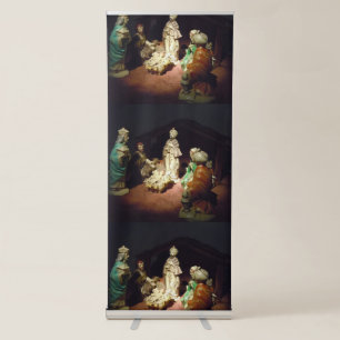 Jesus is Born Retractable Banner