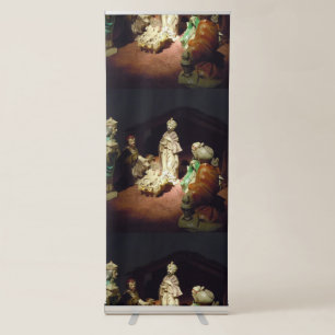Jesus is Born Retractable Banner