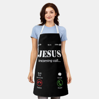 Jesus Is Calling Christian Faith Apron