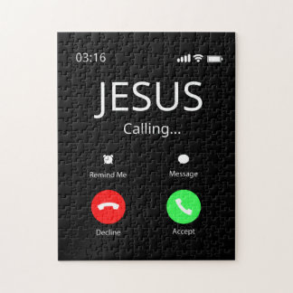 Jesus Is Calling - Christian Jigsaw Puzzle