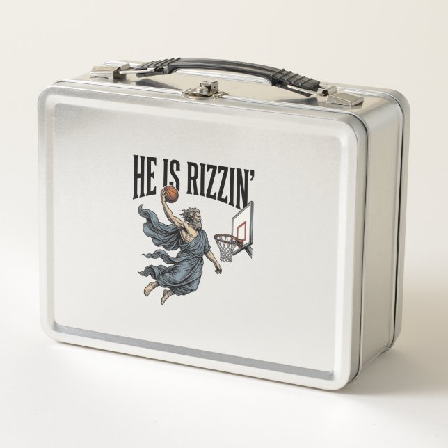 Jesus Is Calling Phone Screen Christian Vector Des Metal Lunch Box (Front)