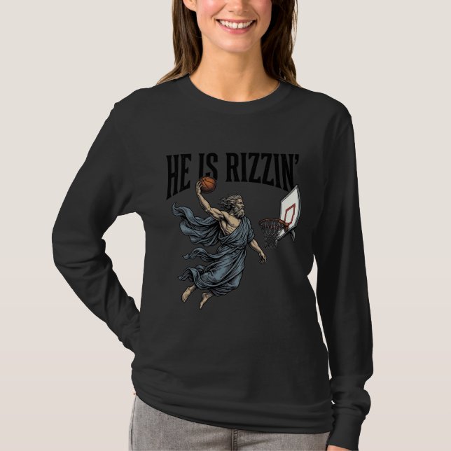 Jesus Is Calling Phone Screen Christian Vector Des T-Shirt (Front)
