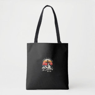 Jesus is calling tote bag