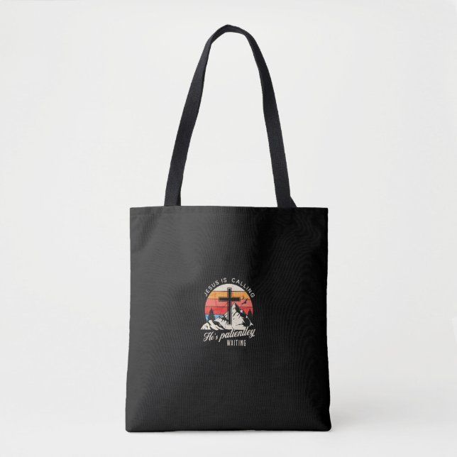 Jesus is calling tote bag (Front)