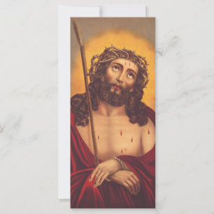 Jesus is crowned with a crown of thorns