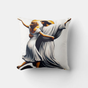 Jesus Is Dancing - Throw Pillow