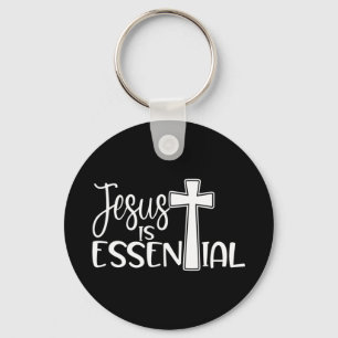 Jesus is Essential Cross T-ShirtPerfect for the st Key Ring