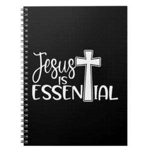 Jesus is Essential Cross T-ShirtPerfect for the st Notebook