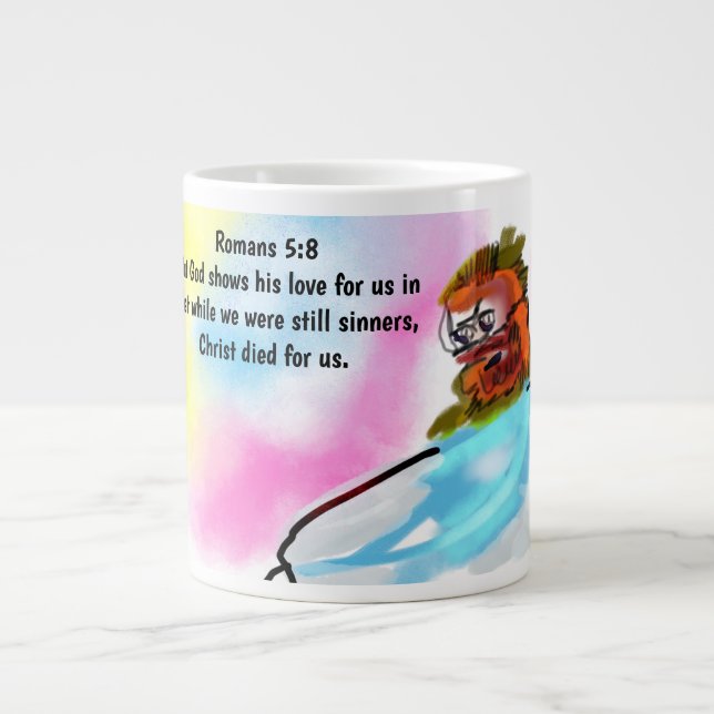 Jesus is here  large coffee mug (Front)