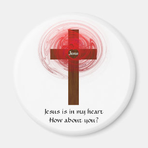 Jesus Is In My Heart Magnet
