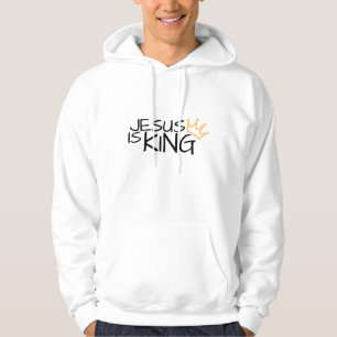 Jesus Is King – Christian Men’s Hoodie
