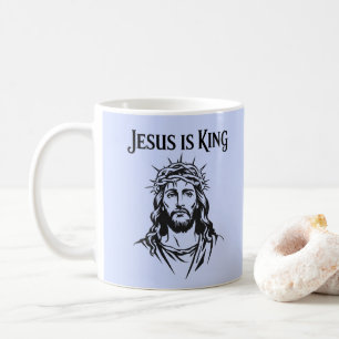 Jesus is King Coffee Mug