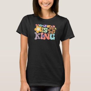 Jesus Is King Flower Happy Face Aesthetic T-Shirt