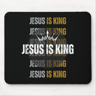 Jesus is King -  Mouse Mat