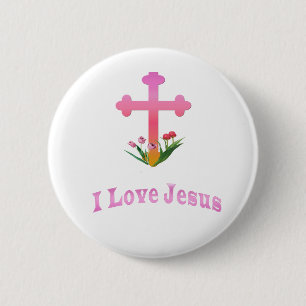 Jesus is King of Kings 6 Cm Round Badge