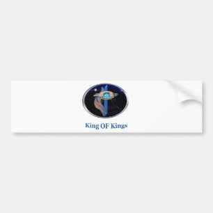 Jesus is King Of KIngs Bumper Sticker