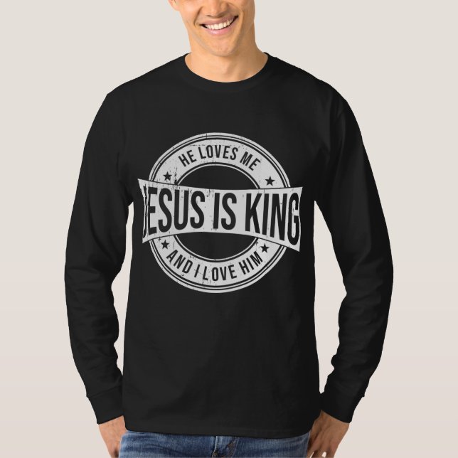 Jesus is King T-Shirt (Front)