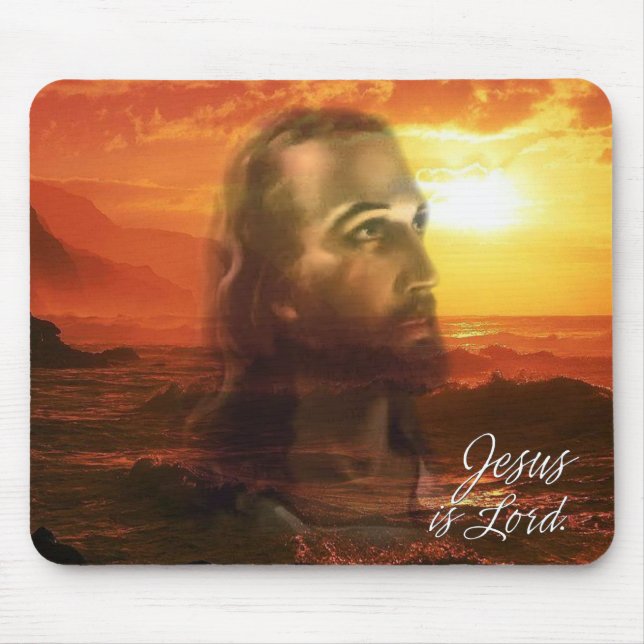 Jesus is Lord A4 Mousepad (Front)